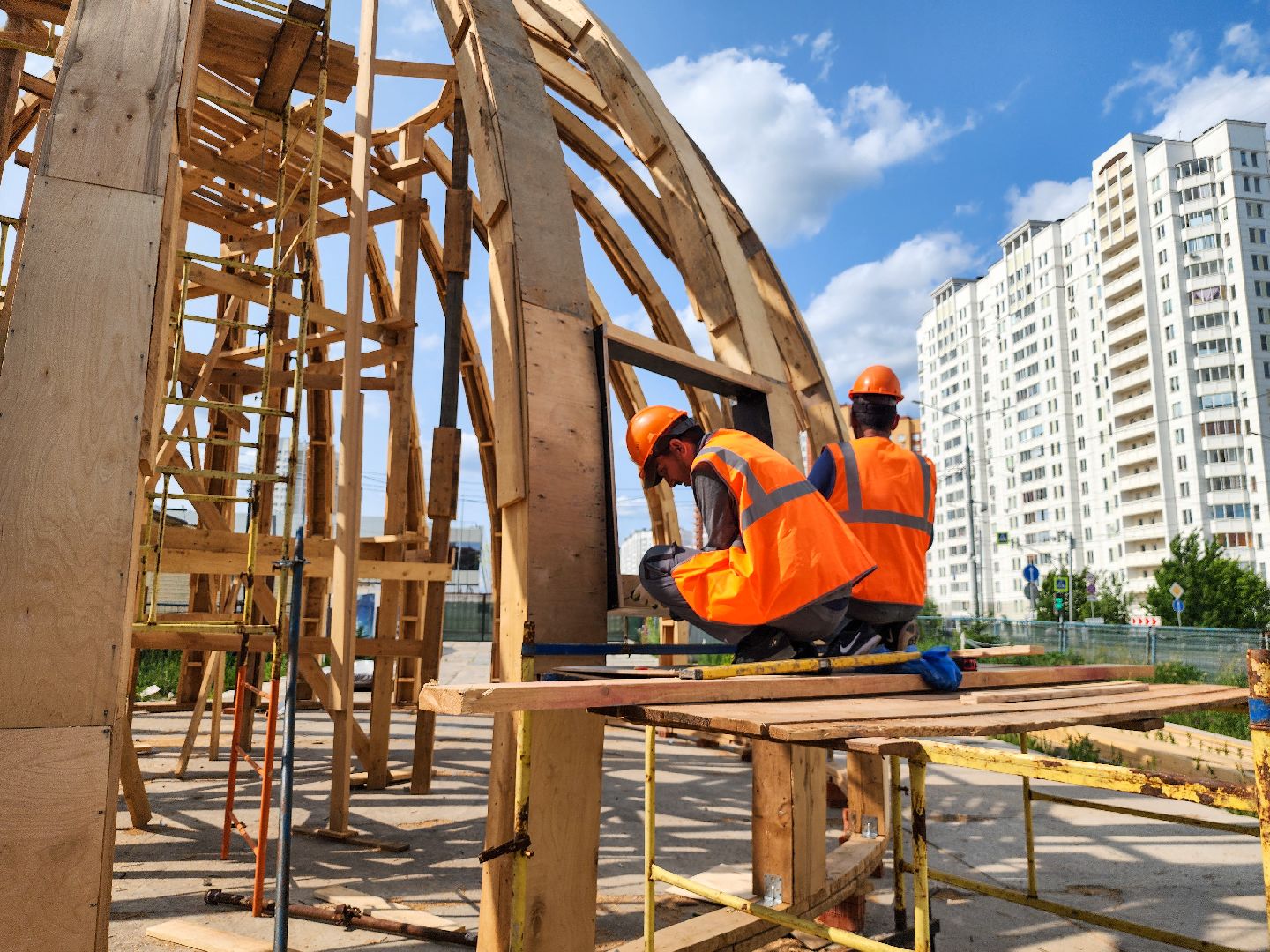 Подольск, Никольский храм, строительство храма,