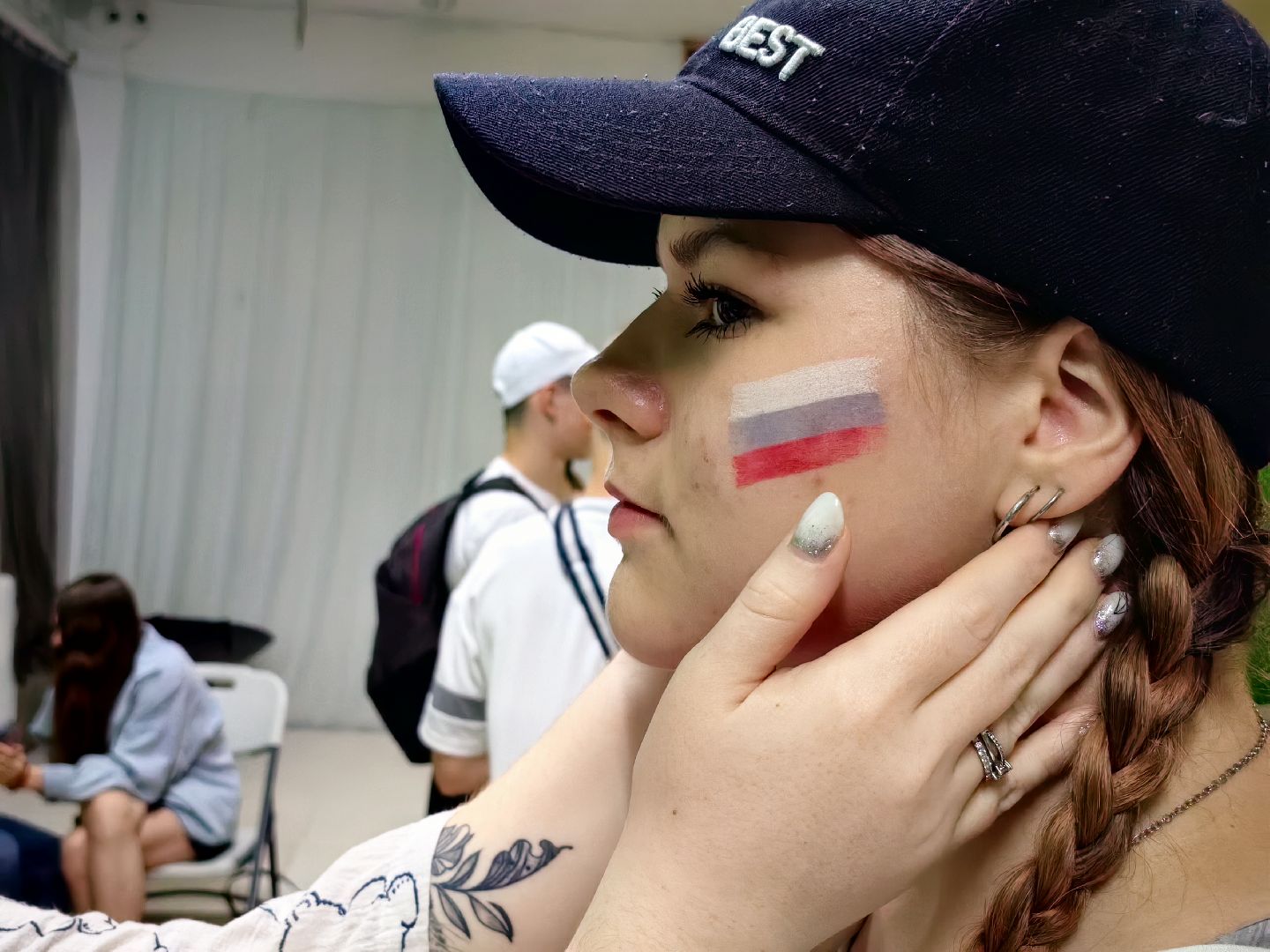 флешмоб, акция, день россии,  волонтеры, молодежь,