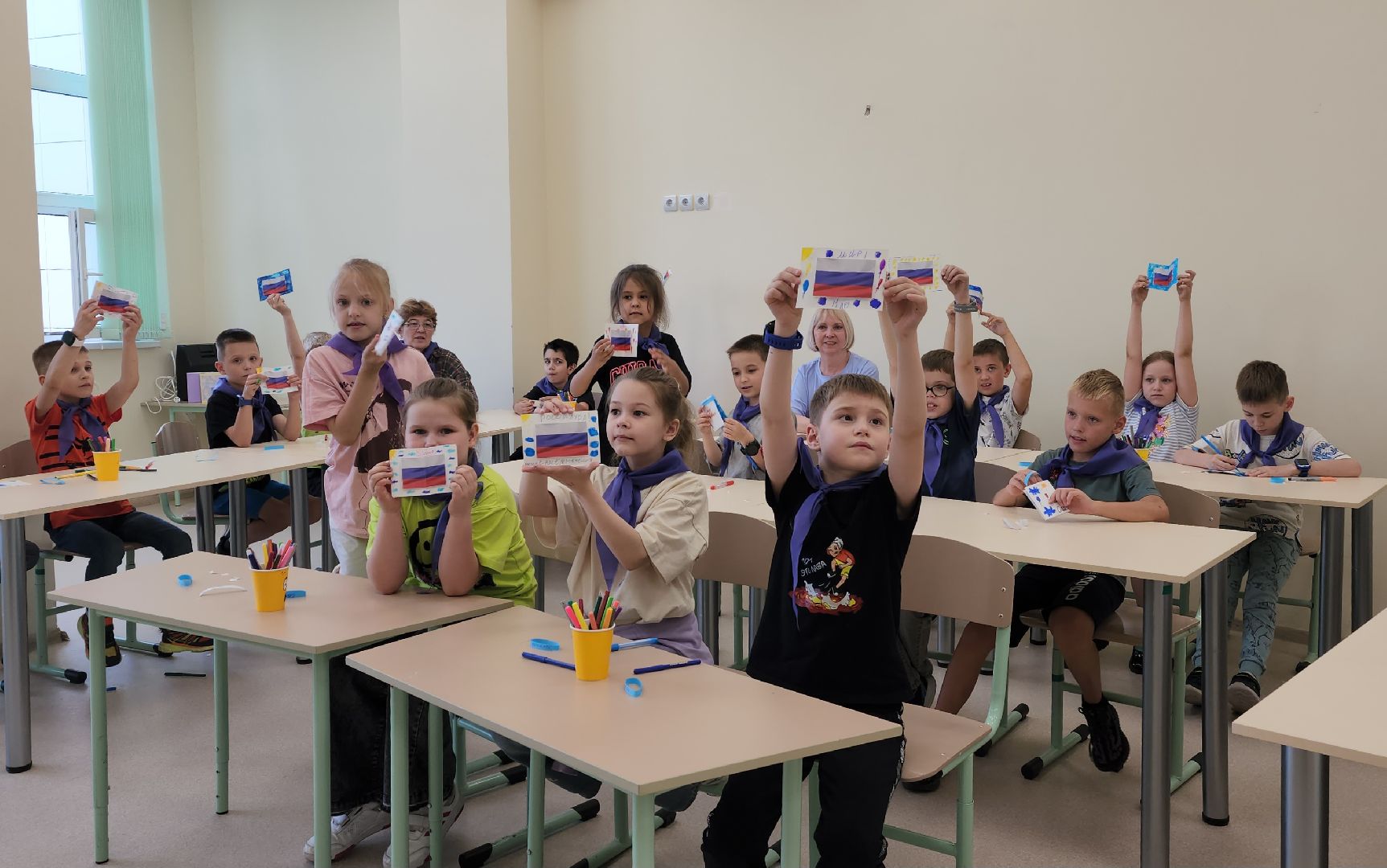 путилково, летний лагерь при школе, мозайка,