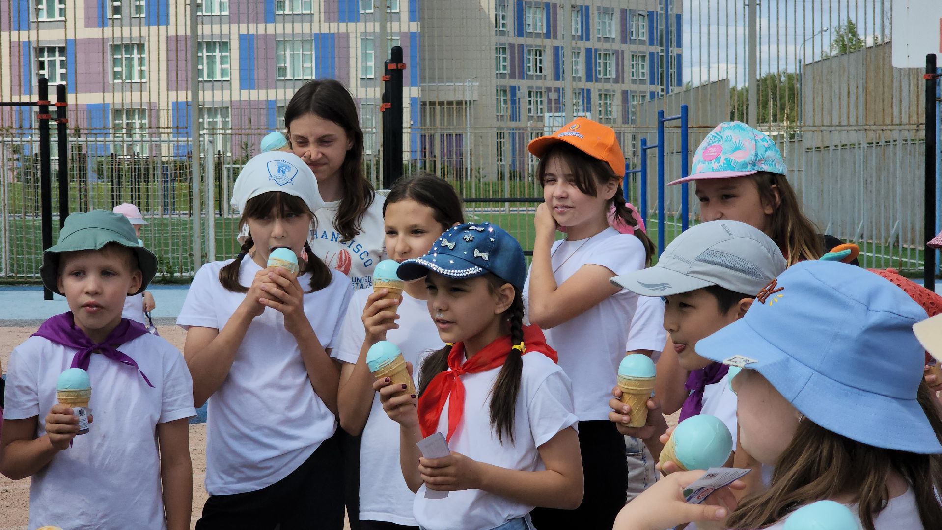 путилково, летний лагерь при школе, мозайка,