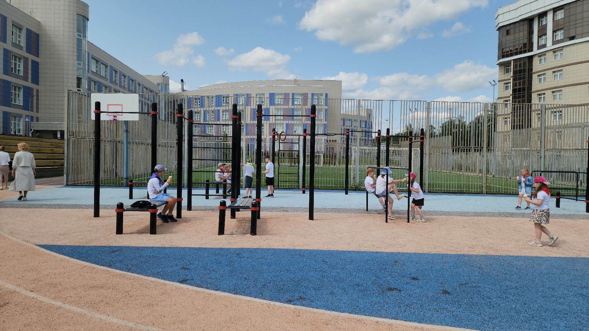 путилково, летний лагерь при школе, мозайка,