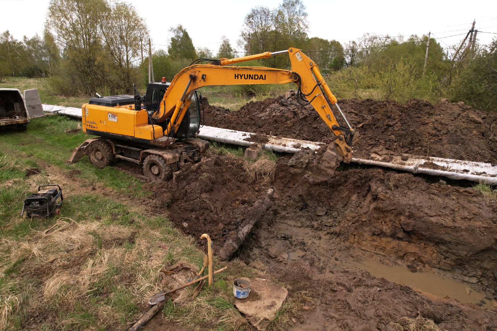 видео с коптера, котельная в шаховской,