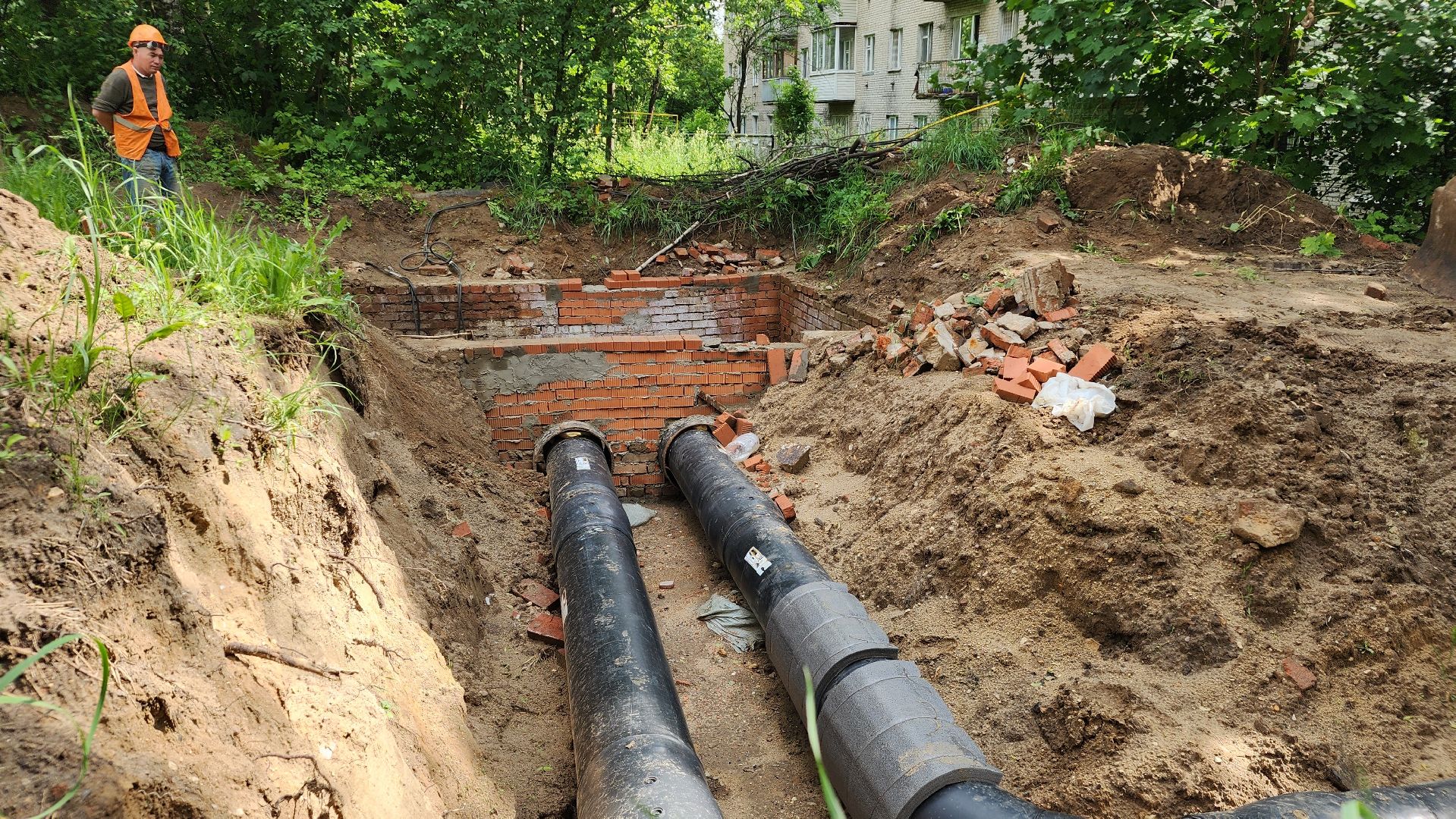 жкх, стройконтроль, теплотрасса, система теплоснабжения, лосино-петровский,