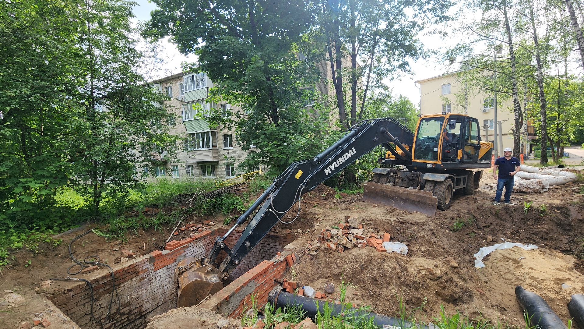 жкх, стройконтроль, теплотрасса, система теплоснабжения, лосино-петровский,