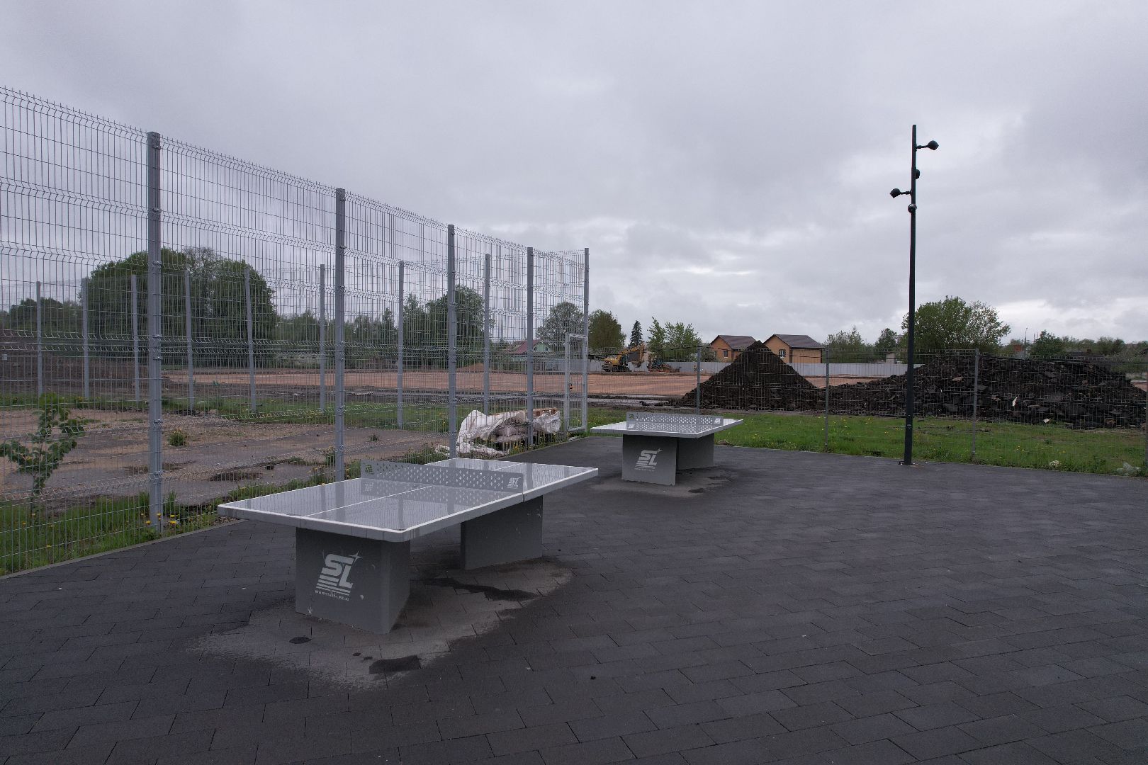 видео с коптера, стадион строитель, ремонт стадиона в клину,