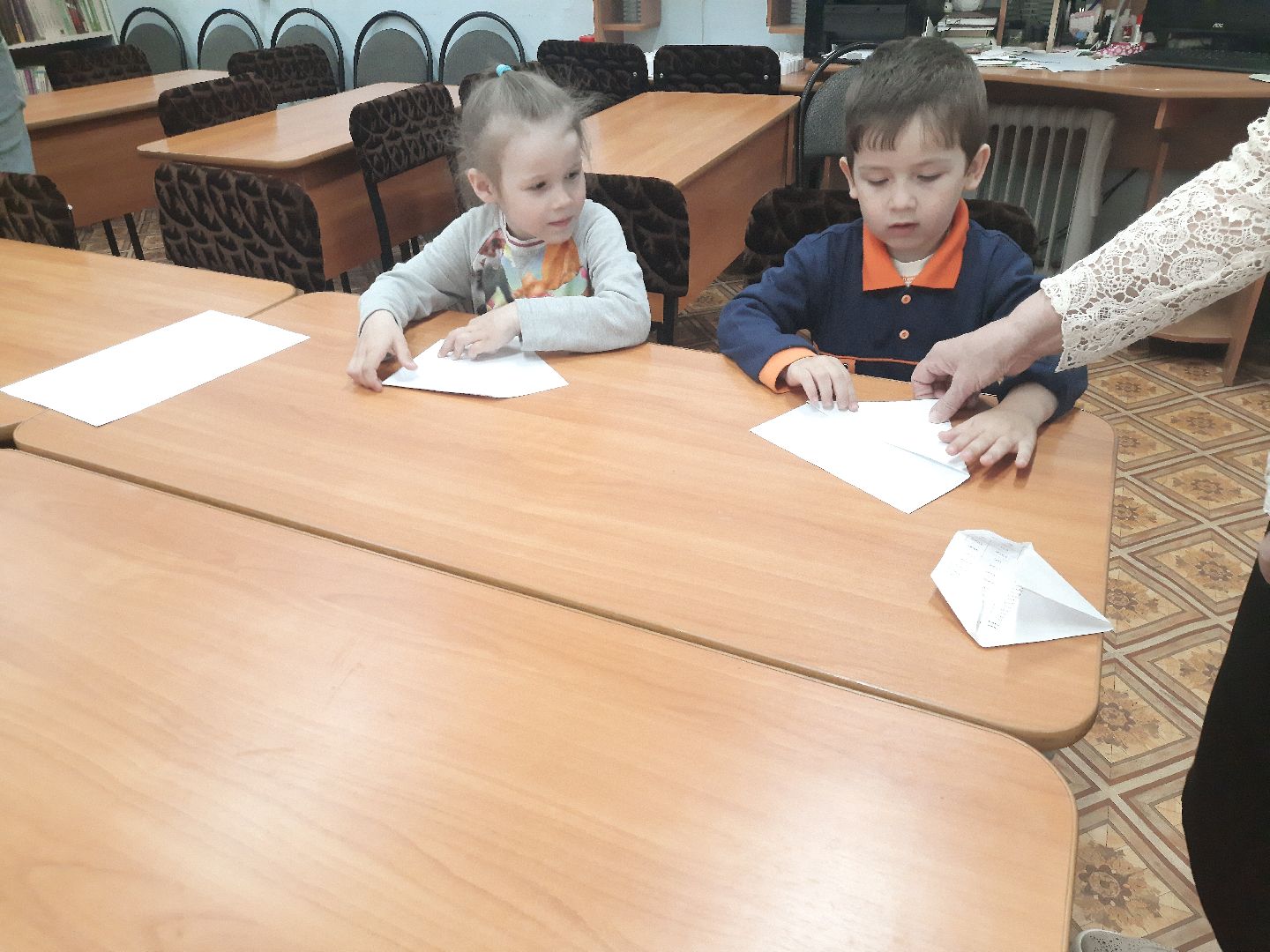 Детская библиотека, Шатура, урок мужества