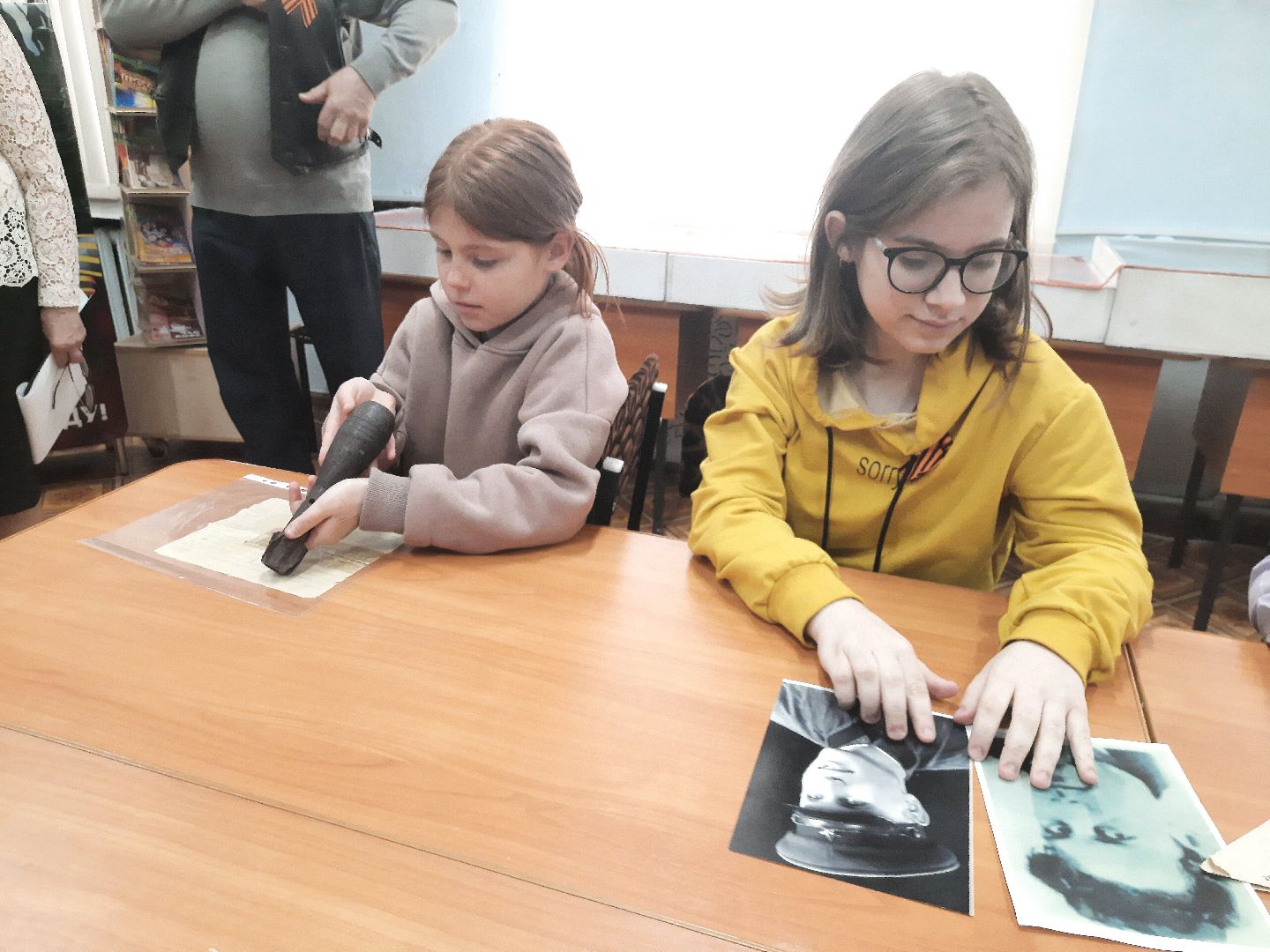 Детская библиотека, Шатура, урок мужества