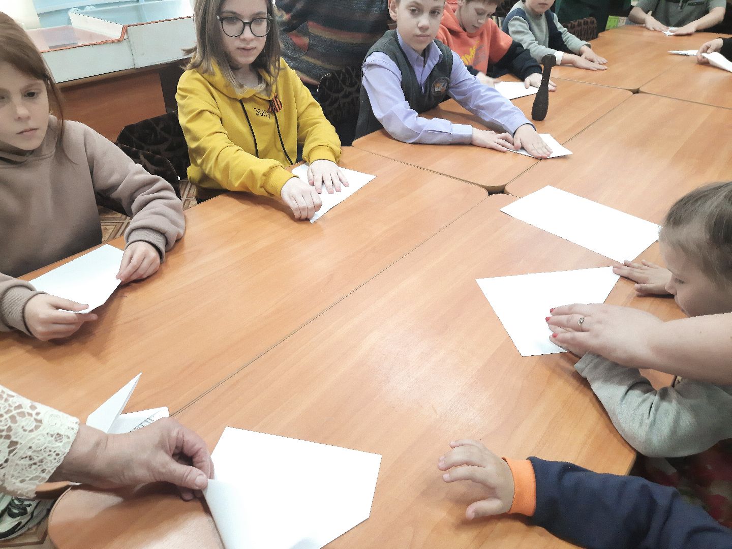 Детская библиотека, Шатура, урок мужества