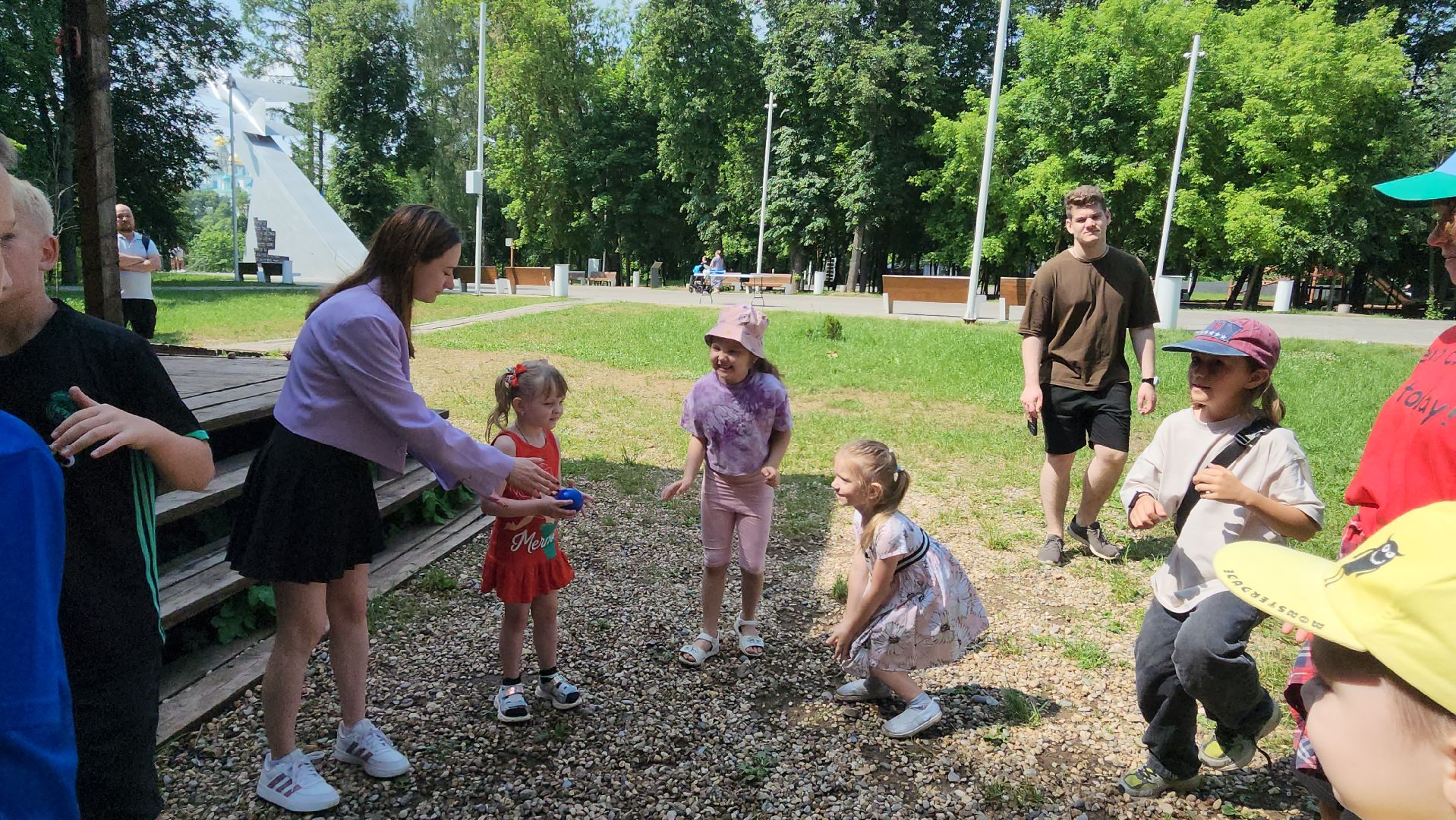 Игры, Спорт, Дети, Истра, Парк,