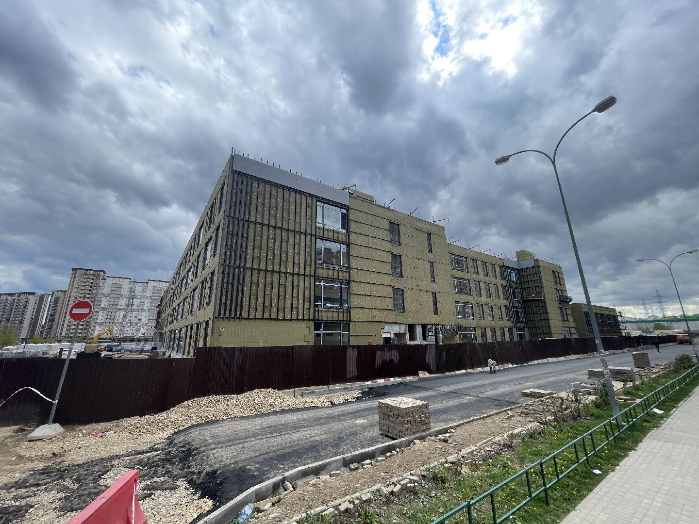 Одинцово, Гусарская Баллада, жилой комплекс, школа, строительство,