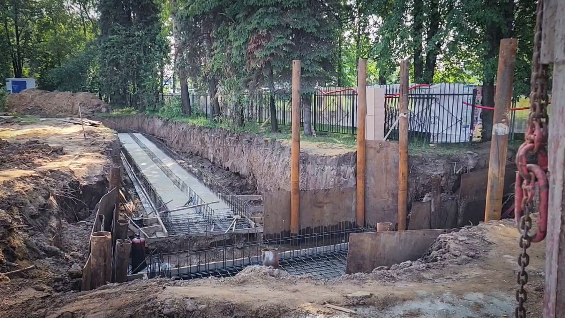 бронницы , строительство пристройки к лицею , новый корпус лицея в бронницах,