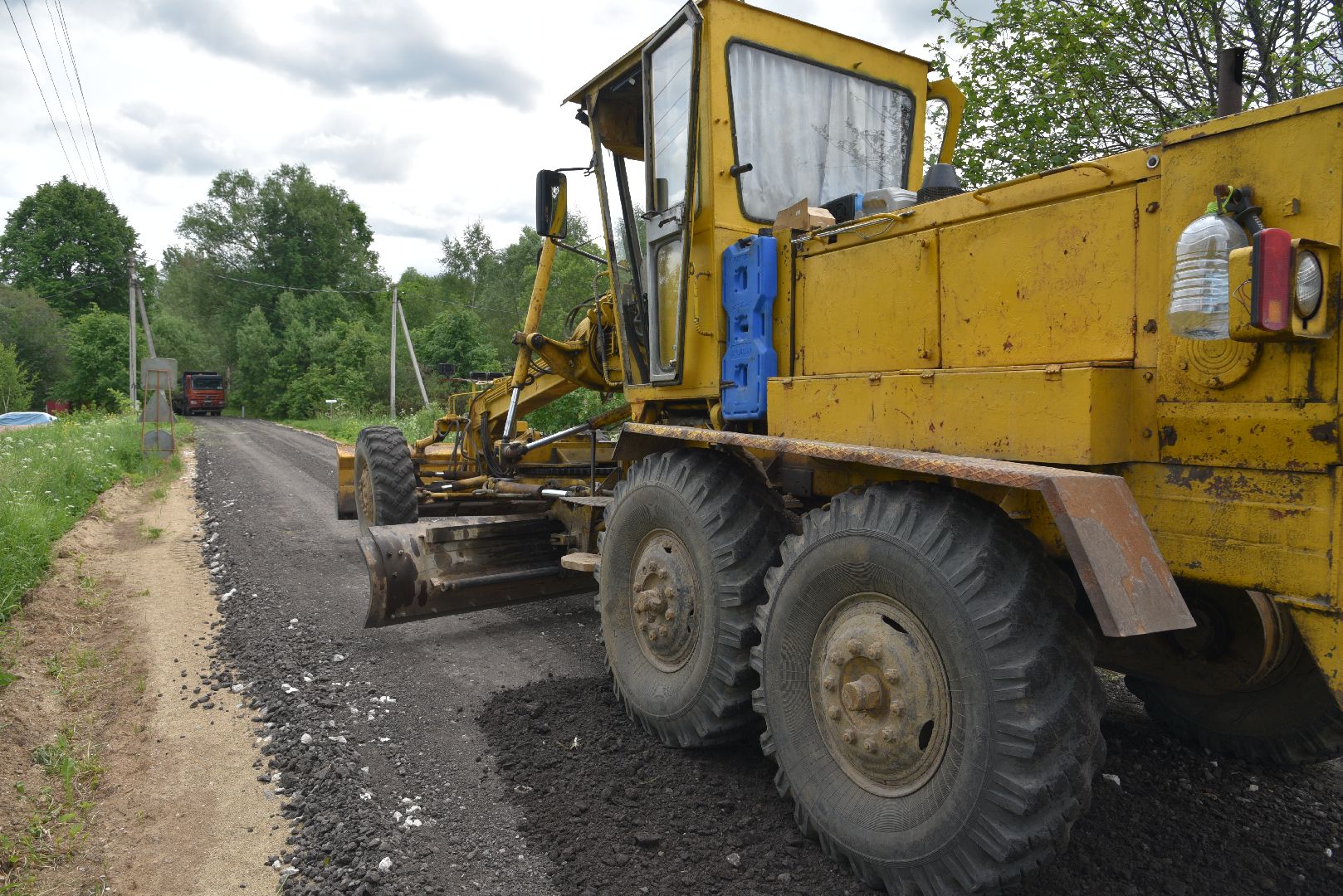 лотошино, ремонт дорог, дороги,
