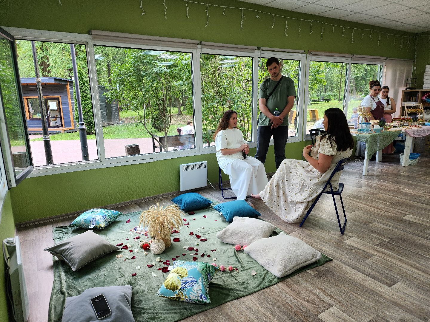 мамы подмосковья, беременные женщины, беременность, йога, арт-терапия, центр мещерякова,нина лунева,