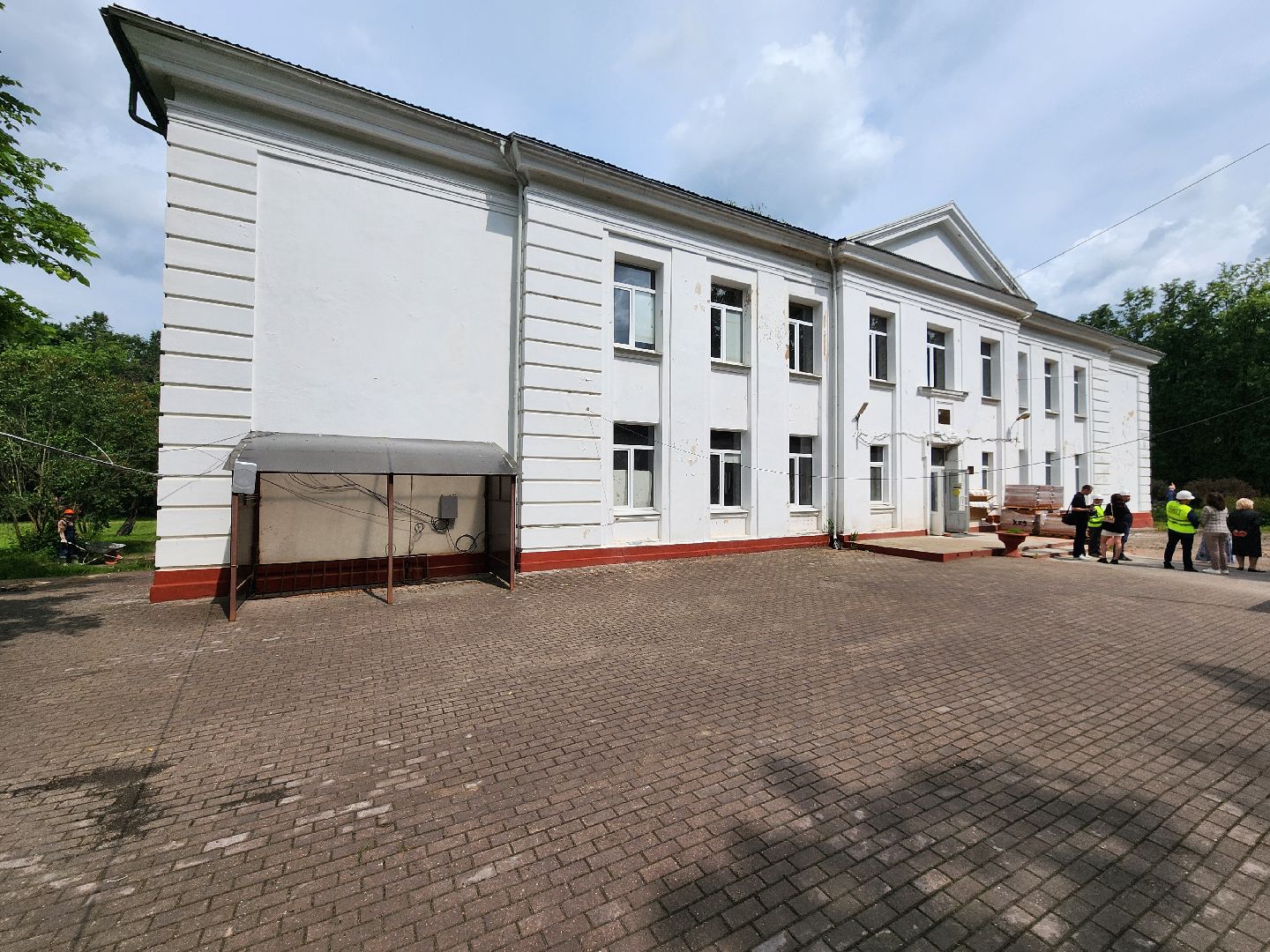 чехов, улица чехова, центр детского творчества, капитальный ремонт, реконструкция, обновление, внутренняя отделка, выравнивание стен, оштукатуривание стен, трассировка стен, демонтажные работы, фасадные и кровельные работы,замена инженерных сетей, госпрограмма московской области,