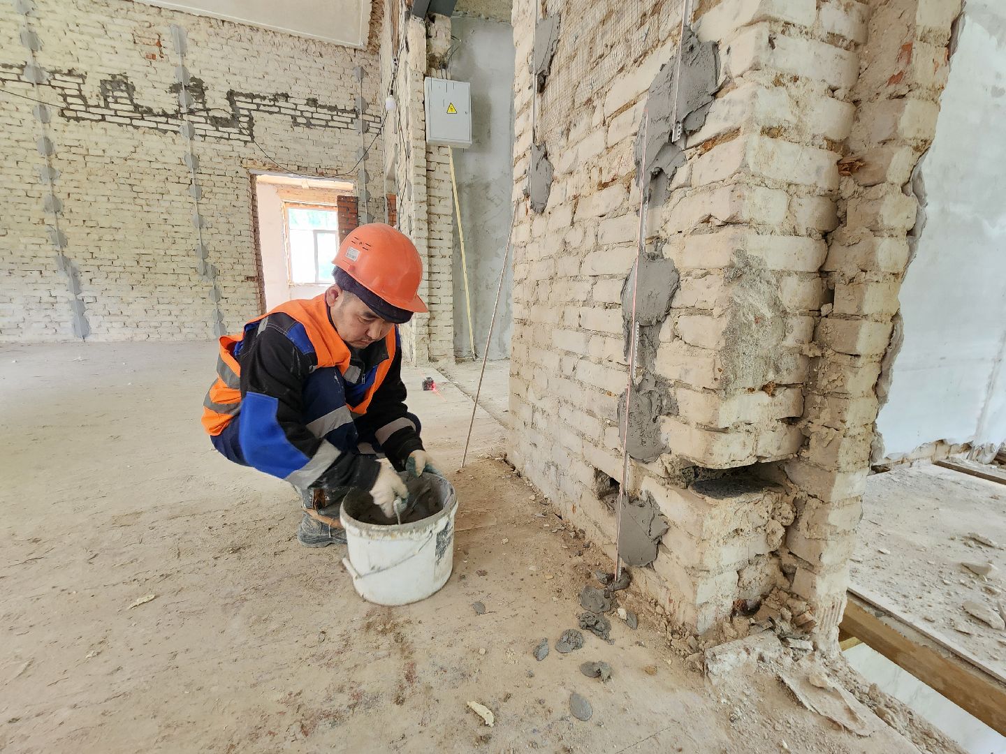 чехов, улица чехова, центр детского творчества, капитальный ремонт, реконструкция, обновление, внутренняя отделка, выравнивание стен, оштукатуривание стен, трассировка стен, демонтажные работы, фасадные и кровельные работы,замена инженерных сетей, госпрограмма московской области,