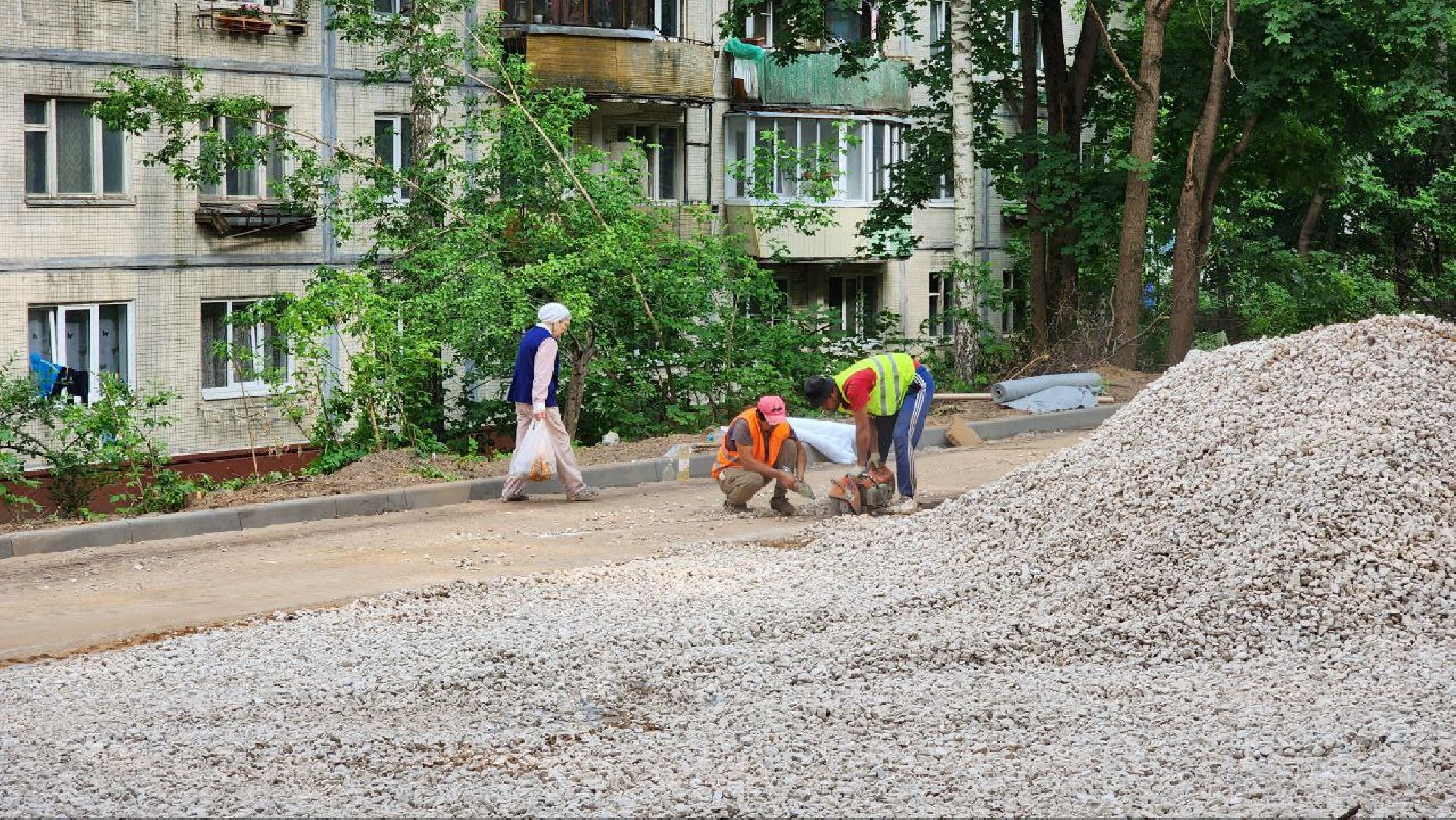 Дмитров, Благоустрйоство, Микрорайон Космонавтов, Минблаго,