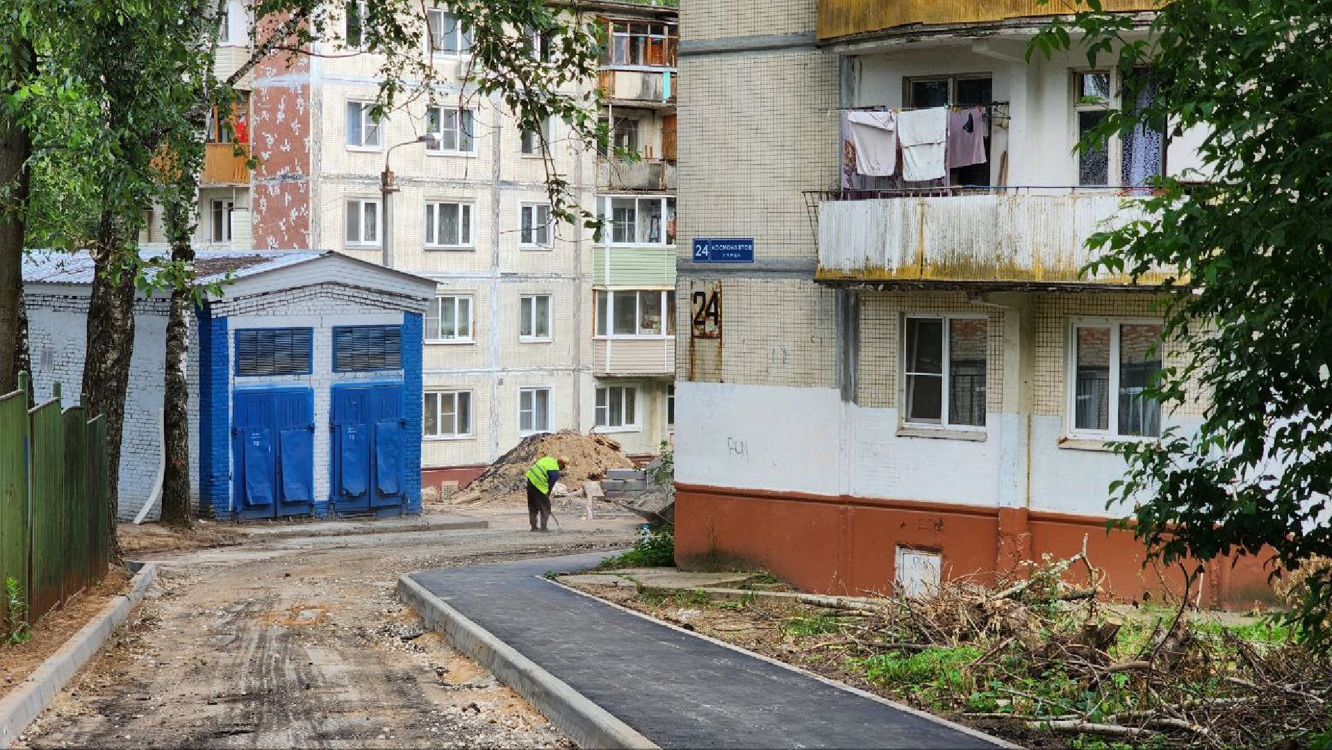 Дмитров, Благоустрйоство, Микрорайон Космонавтов, Минблаго,