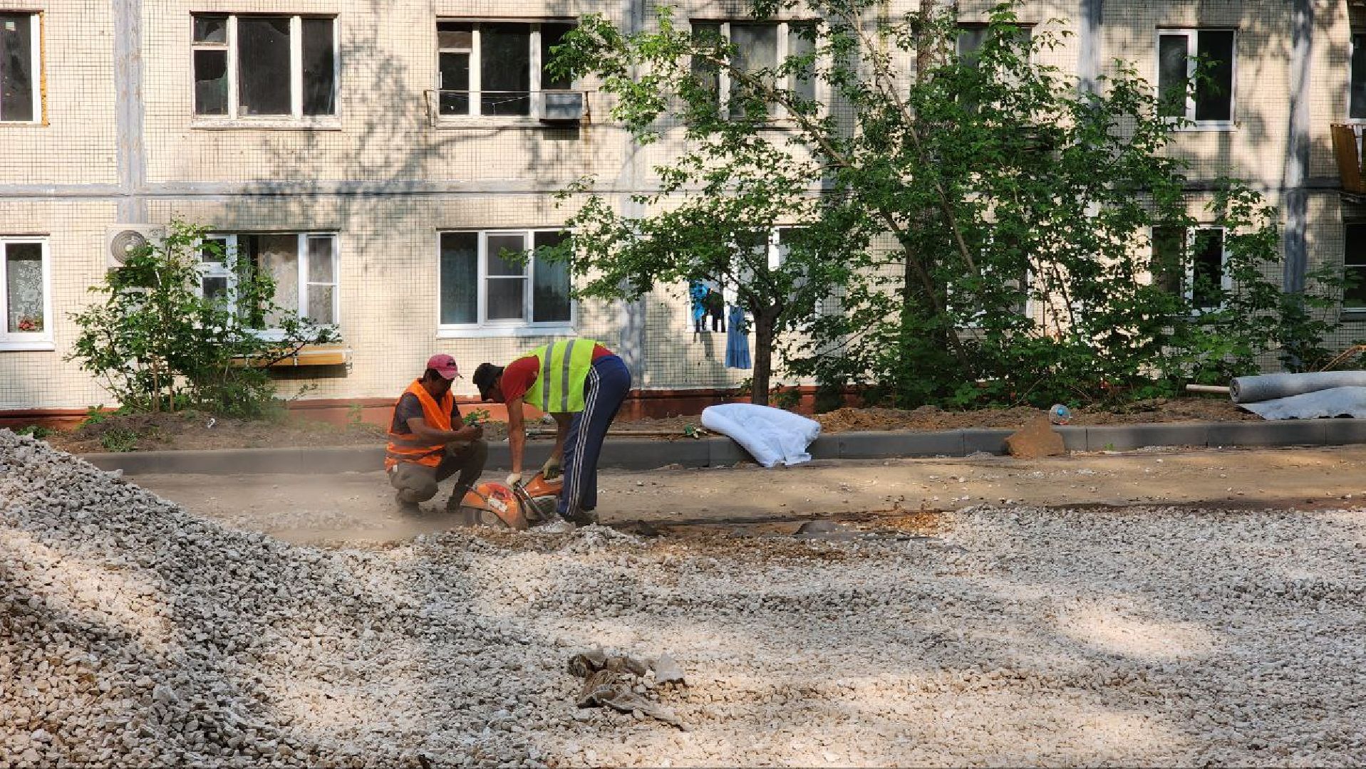 Дмитров, Благоустрйоство, Микрорайон Космонавтов, Минблаго,