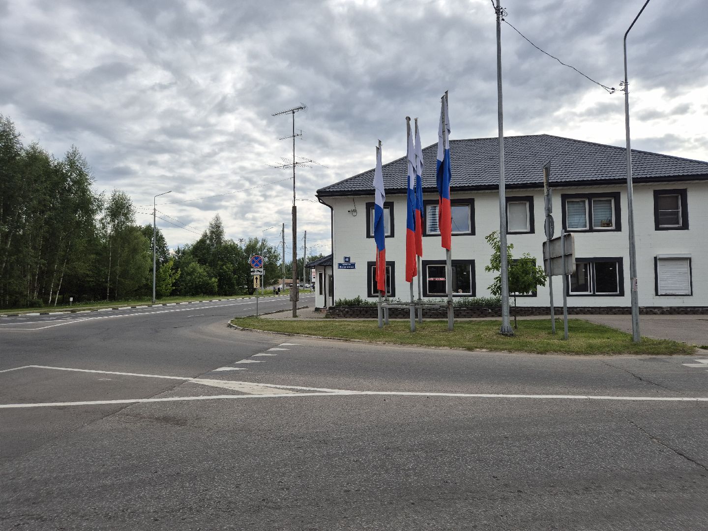 дубна, деньроссии, триколор, украшениедубны,