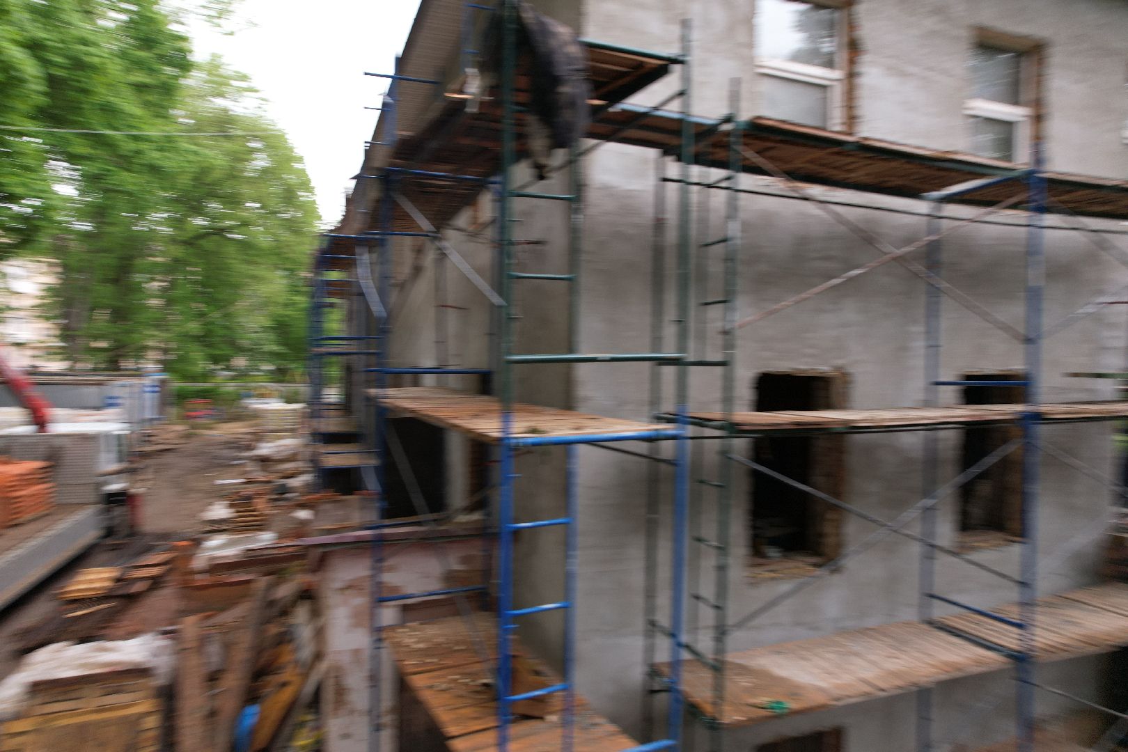 видео с коптера, ремонт детского сада клин,