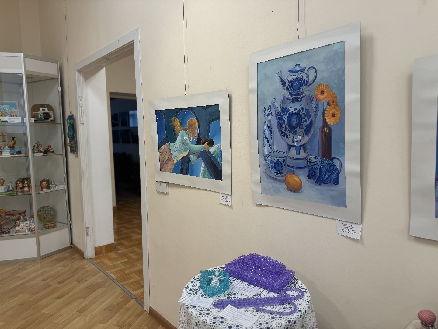 открытие выставки, выставка импульс творчества, историко - культурный центр, ленинский городской округ,