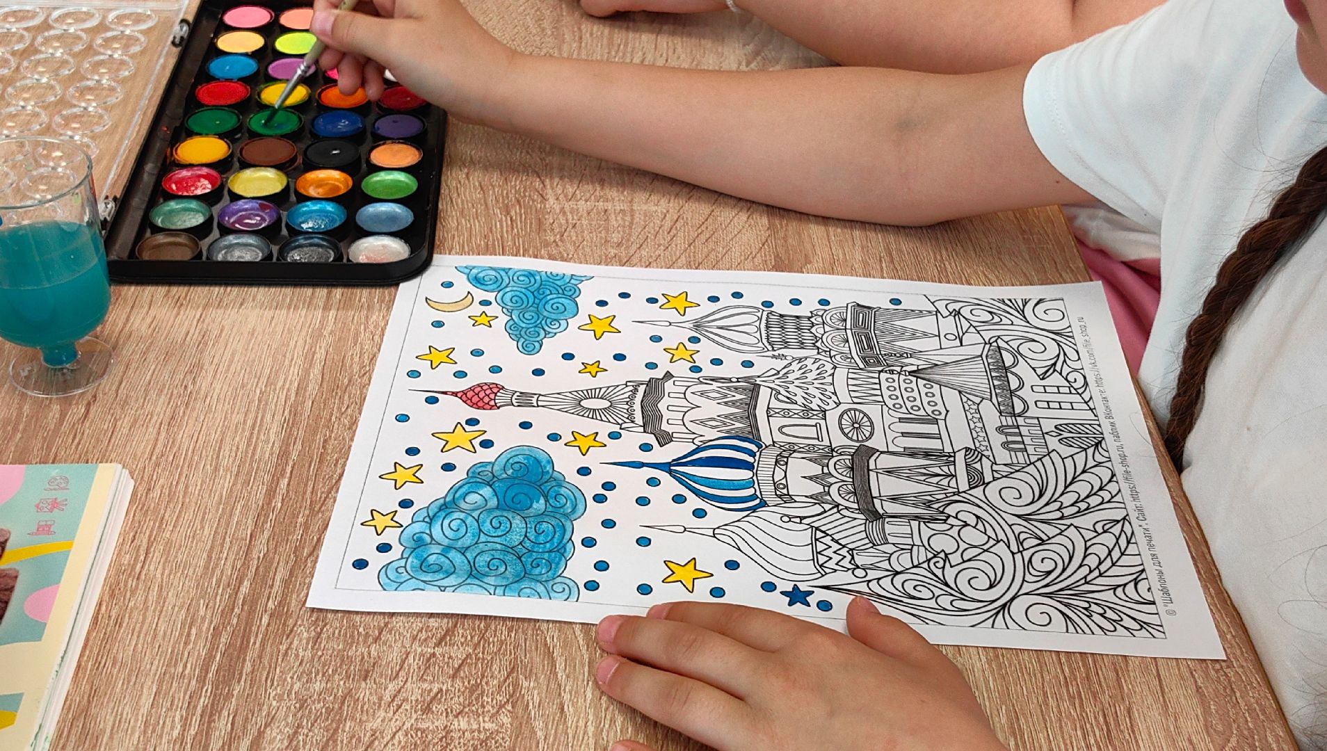 флешмоб, день россии, лагерь, символы,