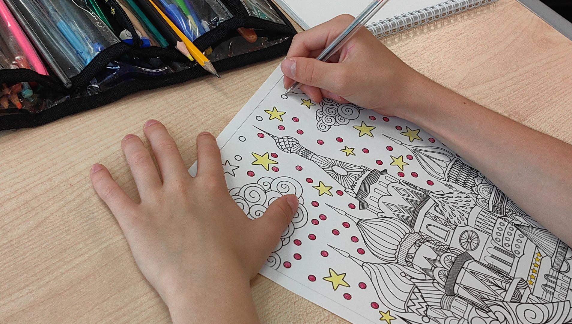 флешмоб, день россии, лагерь, символы,