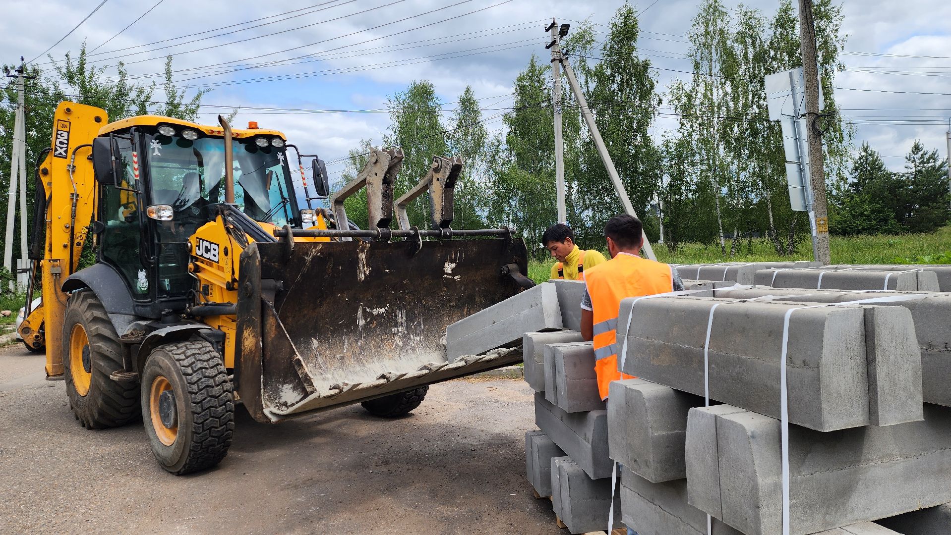 истра, ремонт дорог, строительство тротуара,
