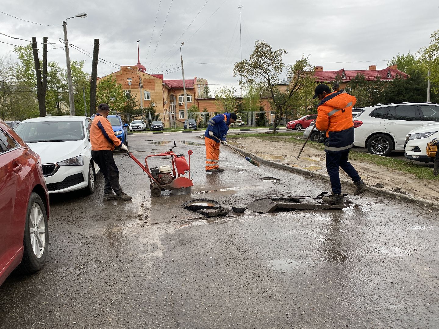 Чехов, ЖКХ, ремонт ям, дорога, житель
