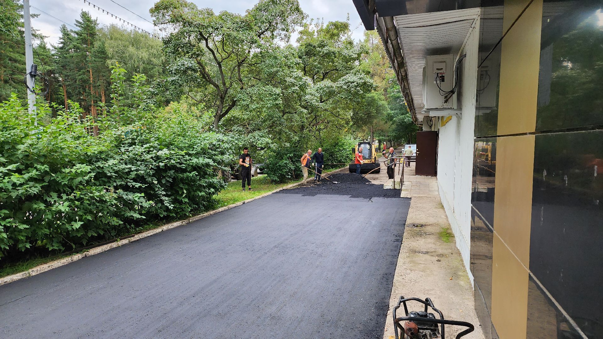 кашира, ледово, выездная администрация, ремонт дороги, грунтовая дорога, освещение,