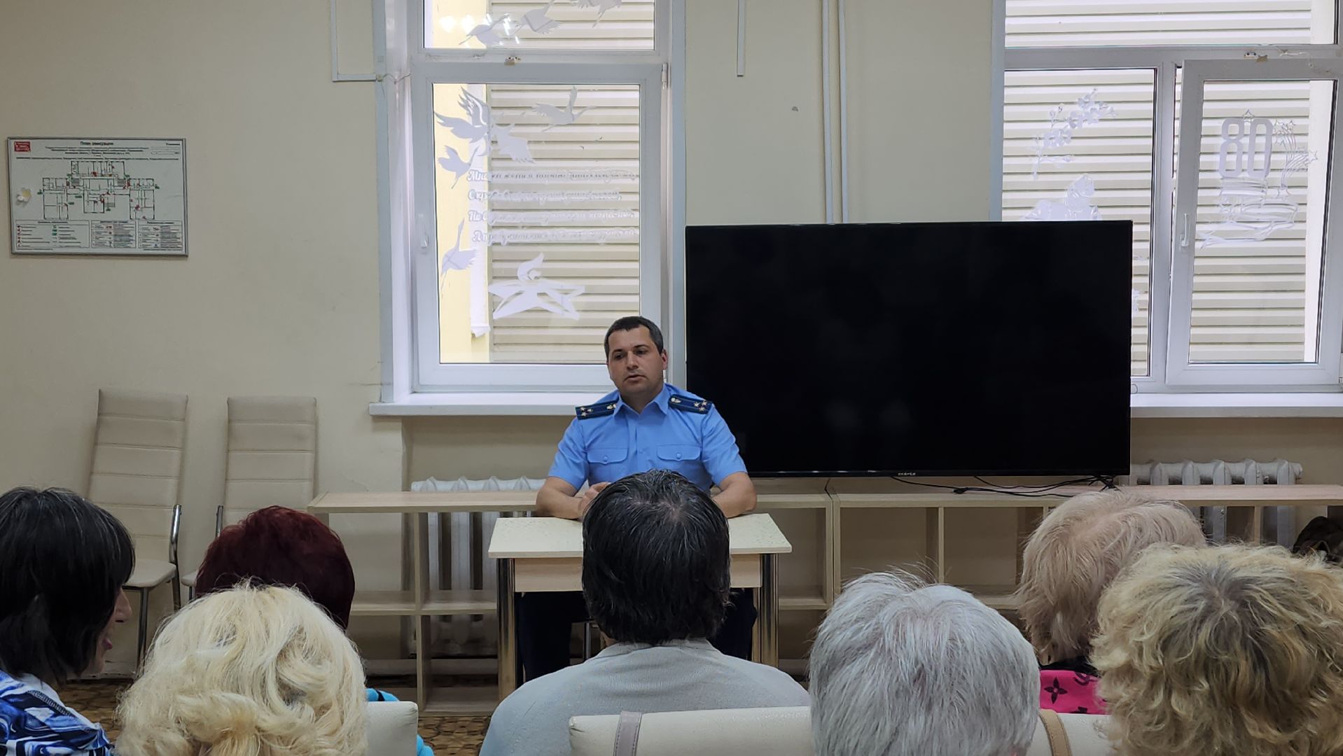 пушкино, мошенничество, прокуратура, прокурор, лекция, центр социального обслуживания, интернет, телефонное мошенничество,защита персональных данных,вертикалки,