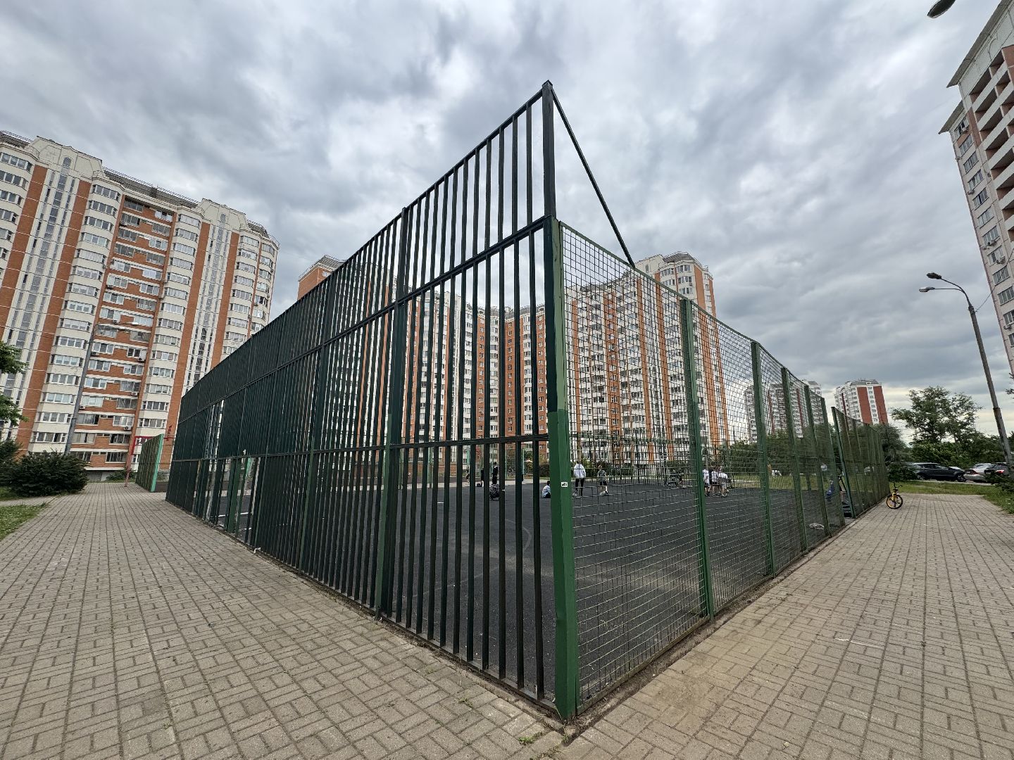 шестиугольное футбольное поле, балашиха,