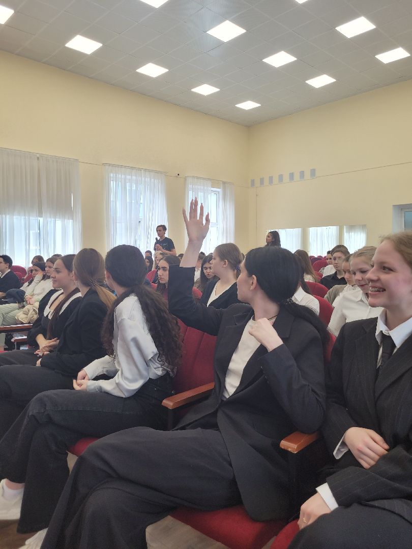 дети, СВО, урок мужества, видное