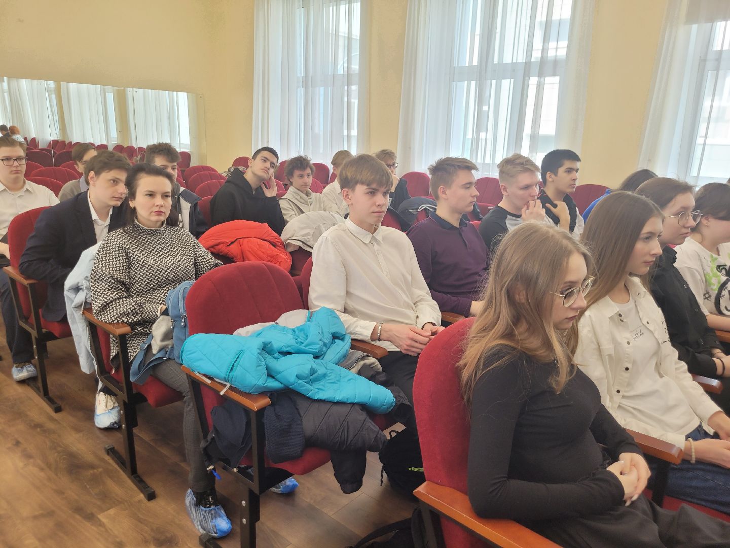 дети, СВО, урок мужества, видное