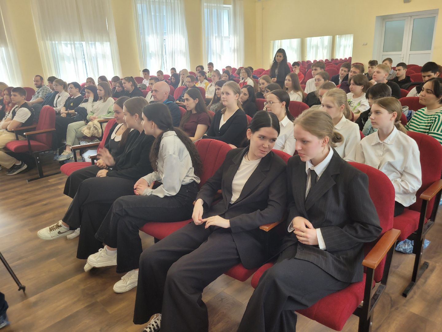 дети, СВО, урок мужества, видное