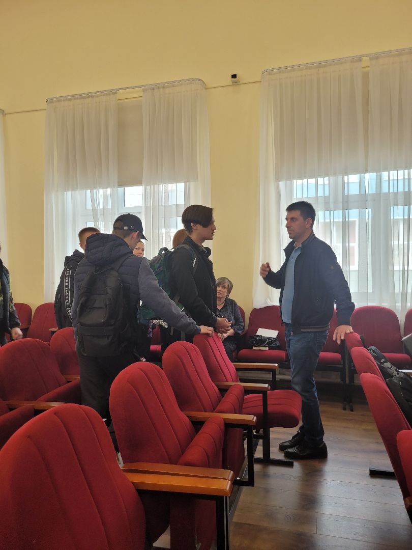 дети, СВО, урок мужества, видное