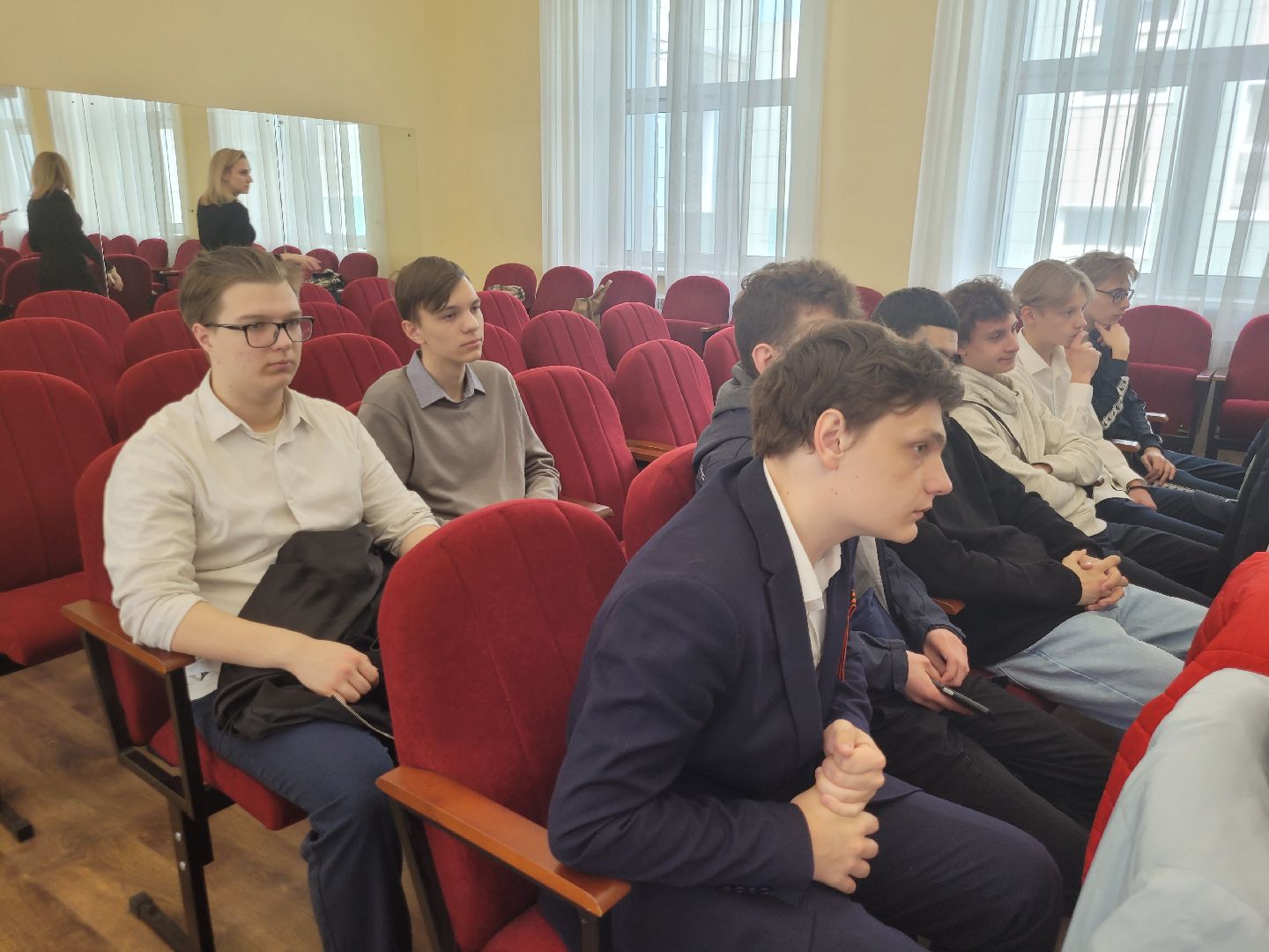 дети, СВО, урок мужества, видное