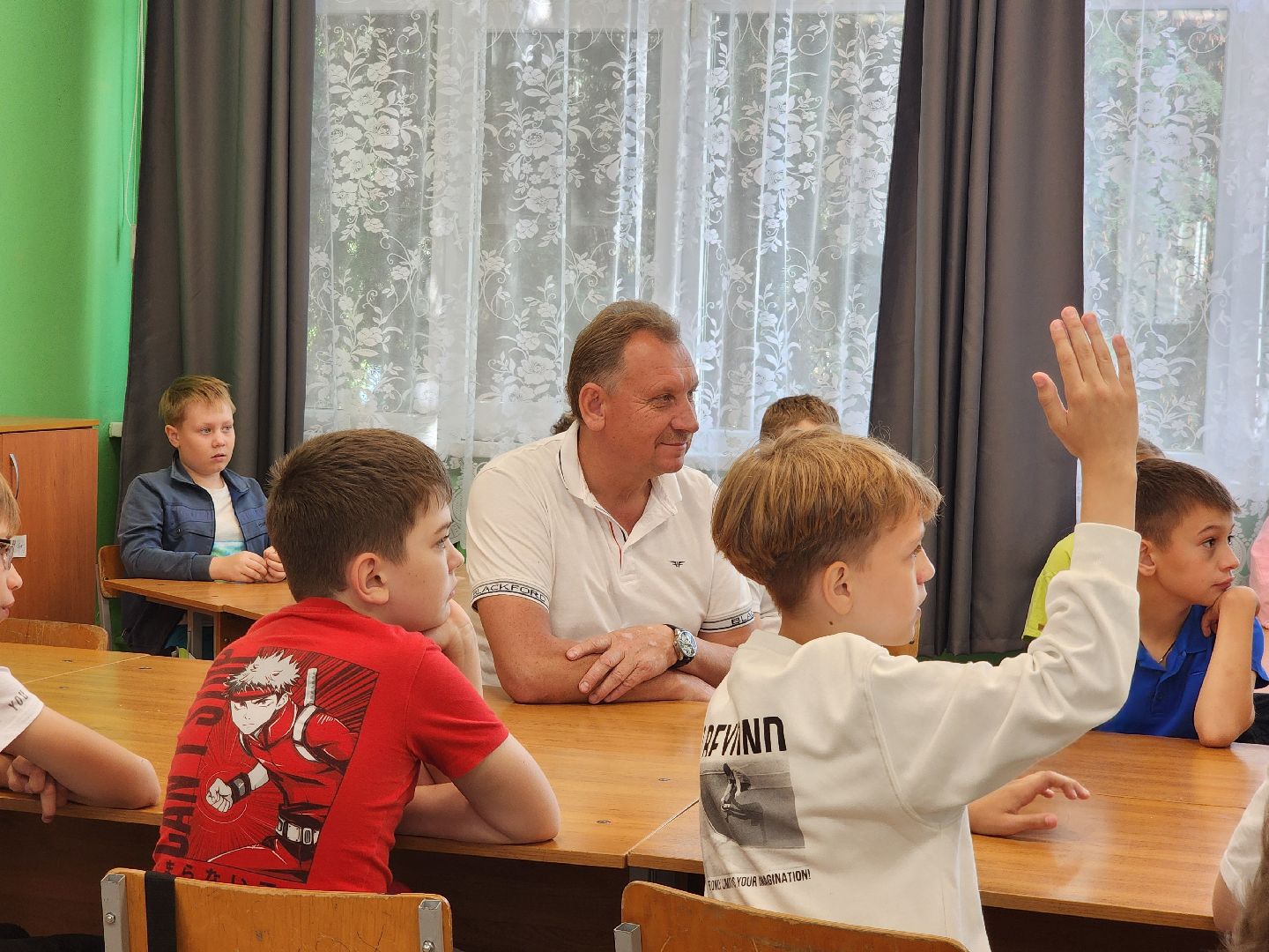 Зарайск, Лето, Каникулы, Пришкольный лагерь,