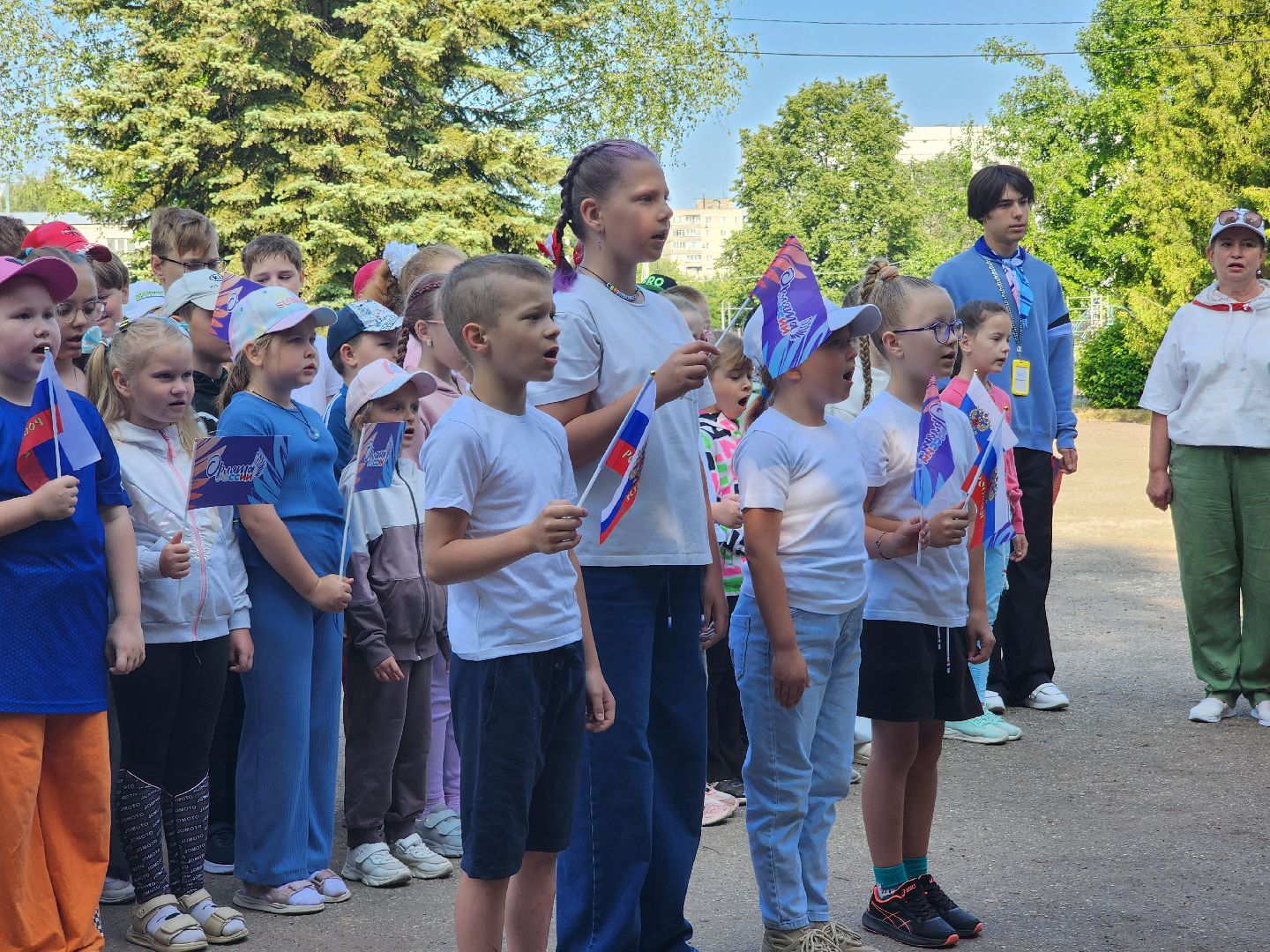 Зарайск, Лето, Каникулы, Пришкольный лагерь,