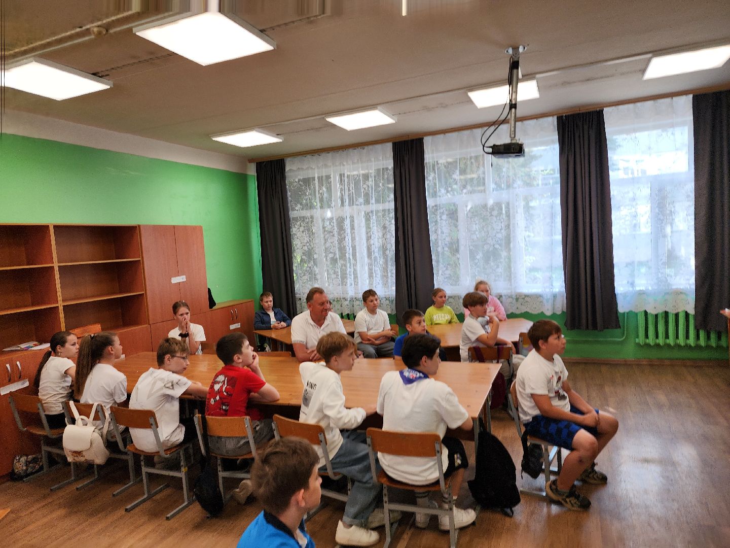 Зарайск, Лето, Каникулы, Пришкольный лагерь,