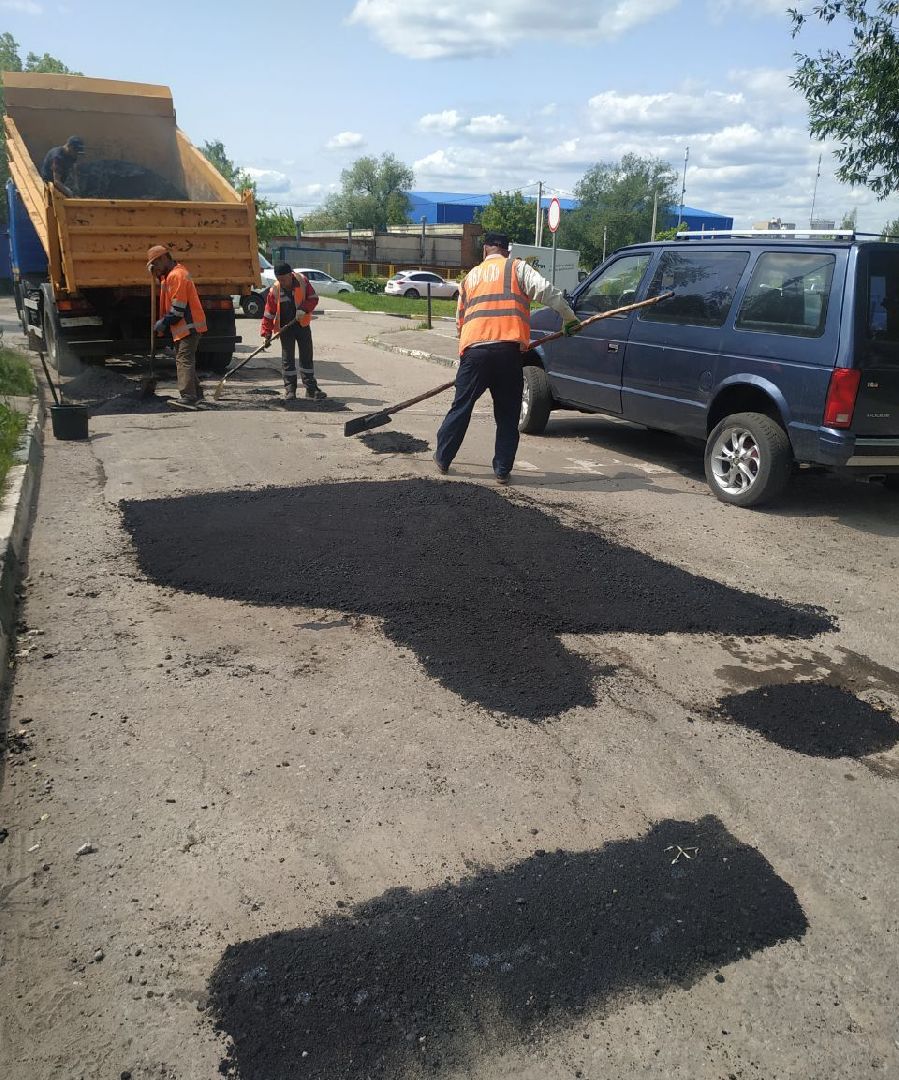 ивантеевка, вертикалки, ямочный ремонт, внутриквартальная дорога, проезд, ямы на дорогах, коммунальная служба,