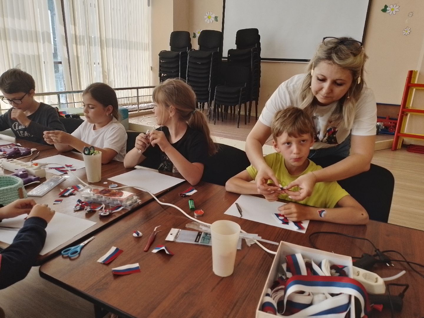 городской округ восход, 12 июня - день россии, мастер класс, триколор,