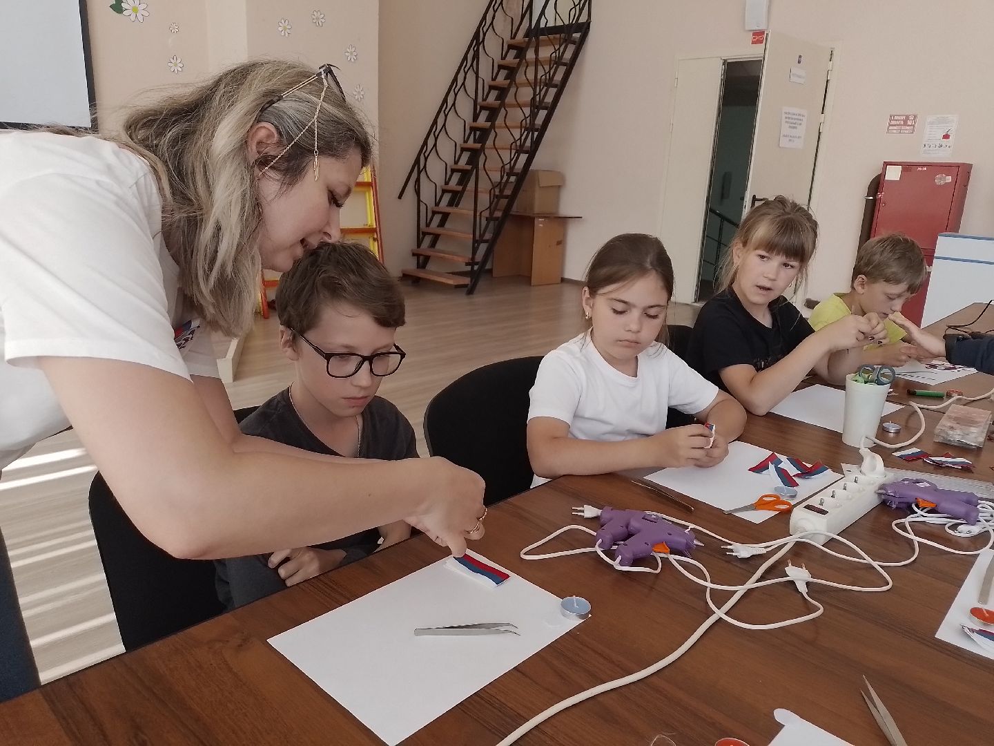 городской округ восход, 12 июня - день россии, мастер класс, триколор,