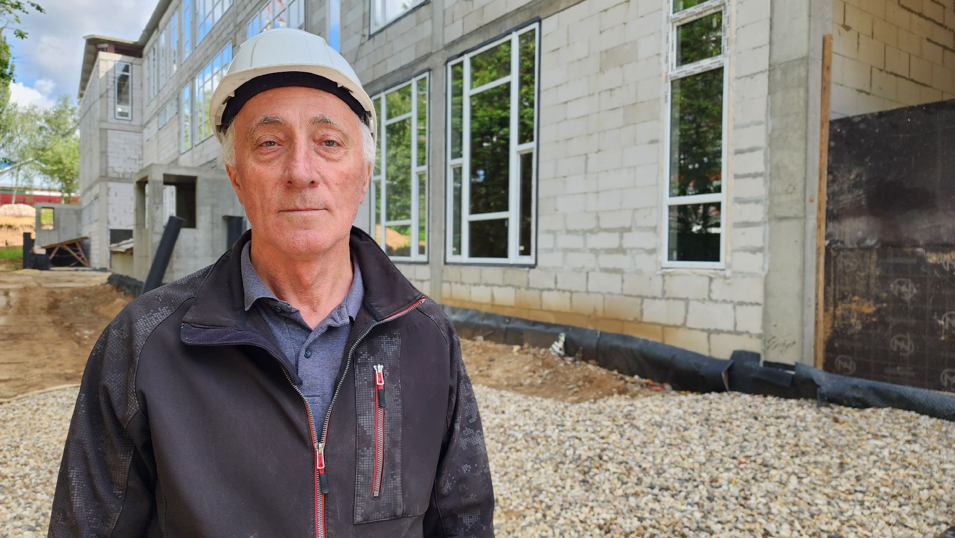 истра, строительство школы,