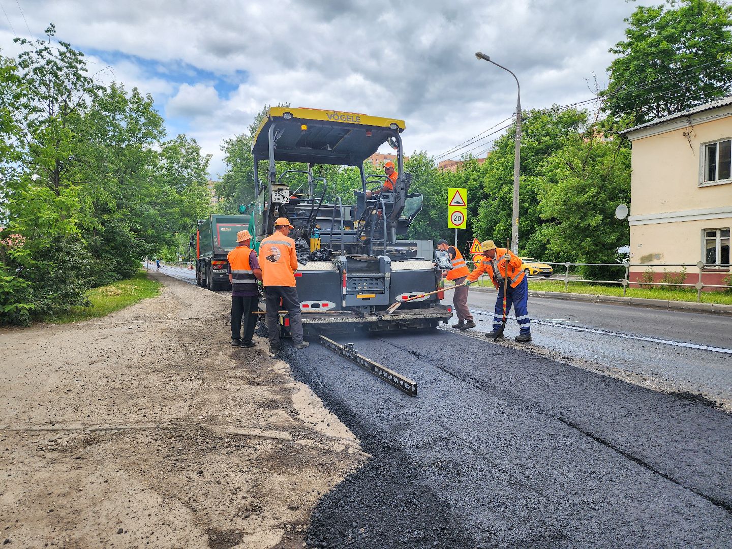 Подольск, Дорога, ремонт дорог 2025, асфальтирование,