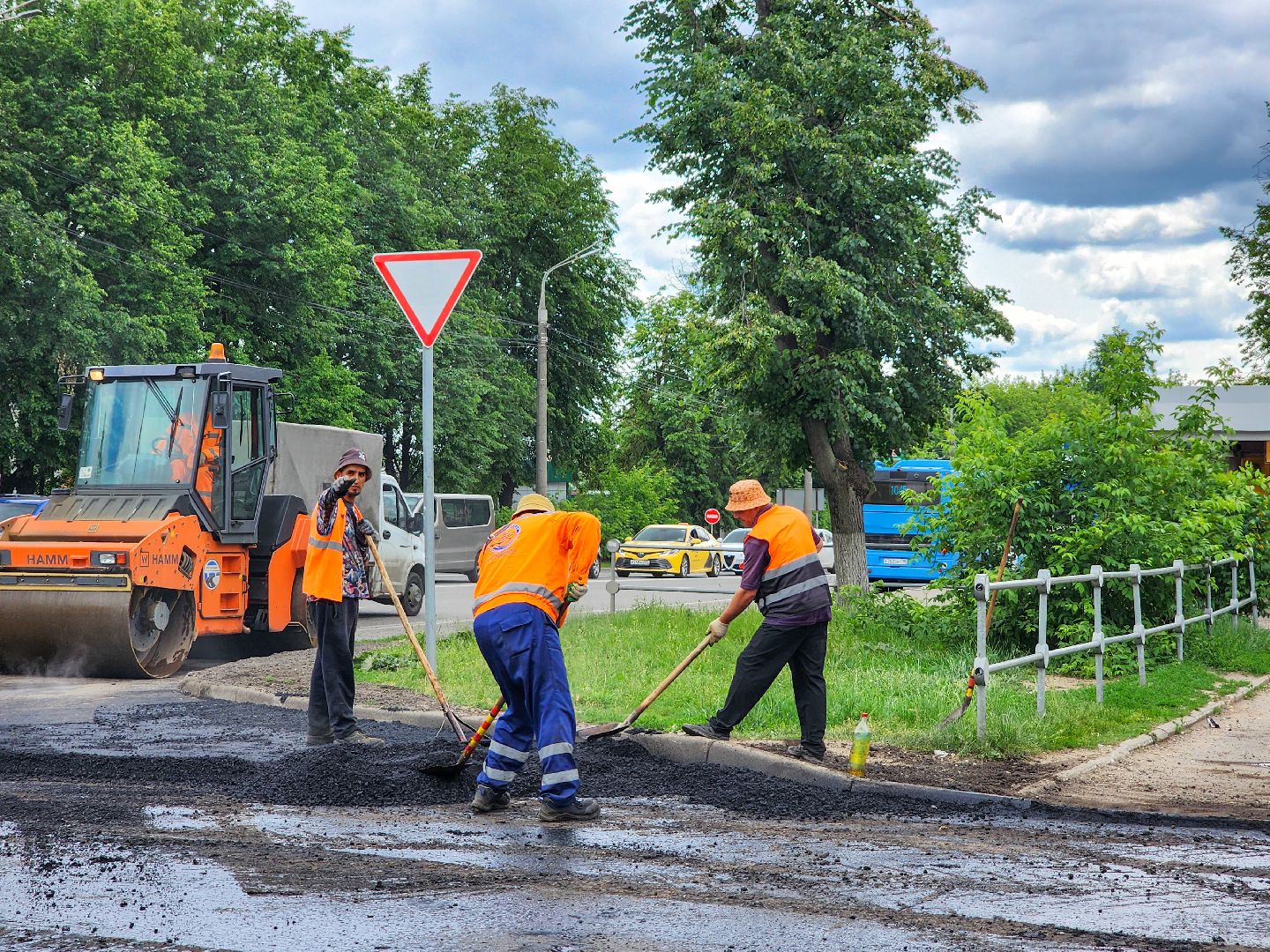 Подольск, Дорога, ремонт дорог 2025, асфальтирование,