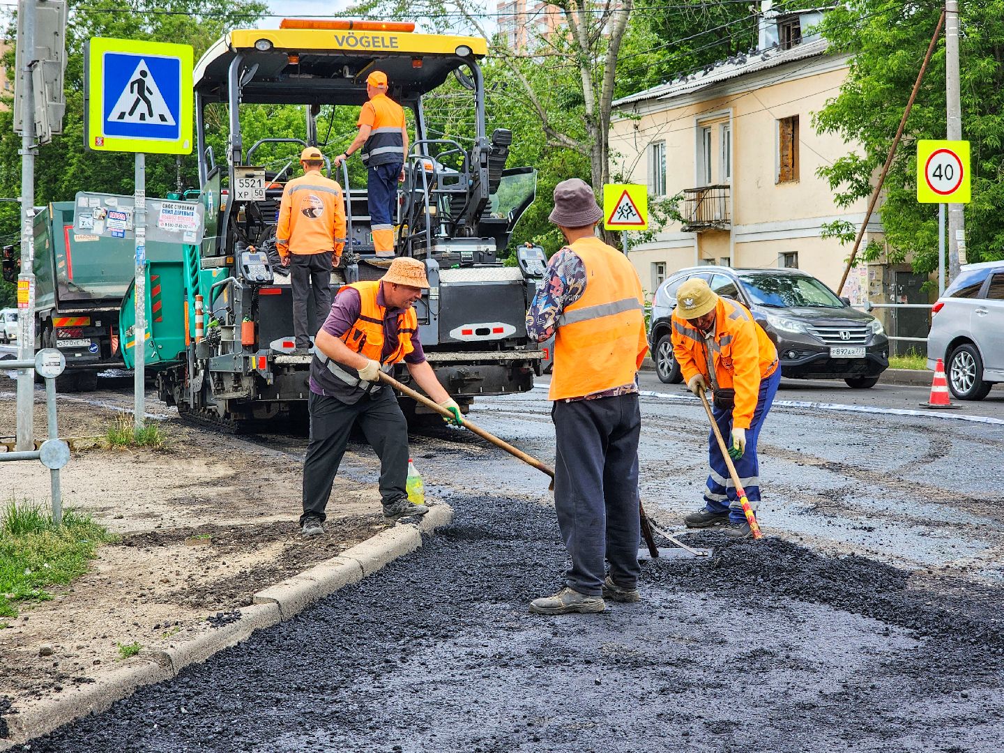 Подольск, Дорога, ремонт дорог 2025, асфальтирование,