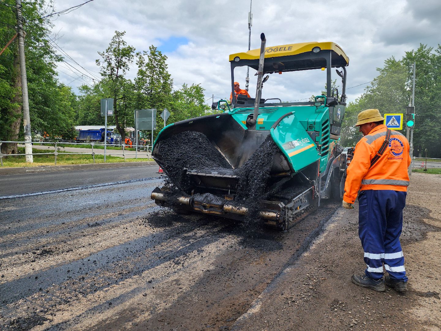Подольск, Дорога, ремонт дорог 2025, асфальтирование,