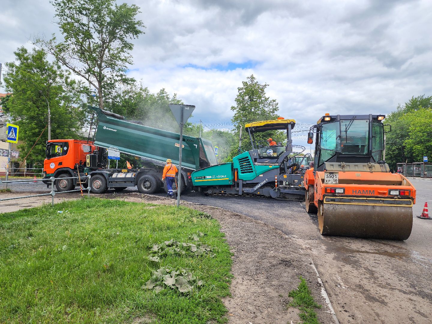 Подольск, Дорога, ремонт дорог 2025, асфальтирование,