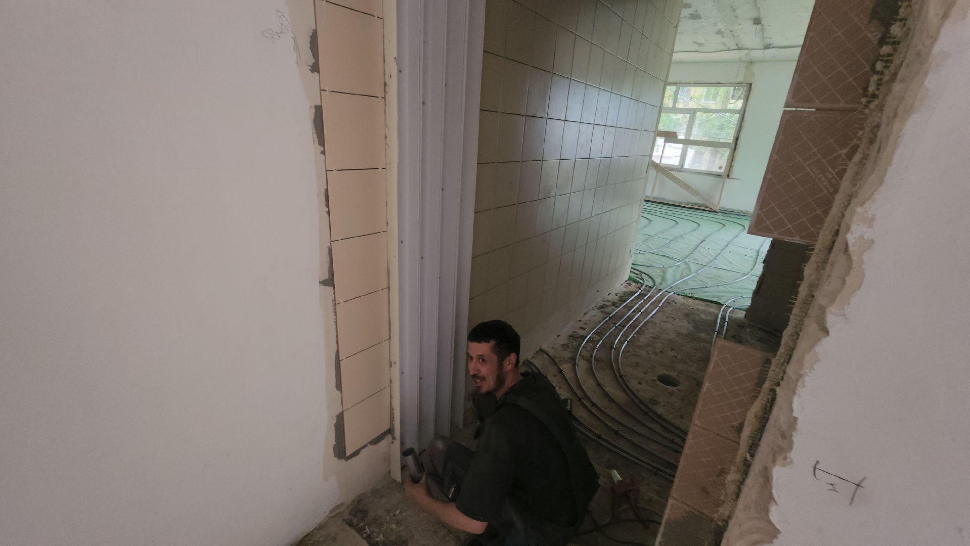 долгопрудный, северная улица, 9-й детский сад, капитальный ремонт, перепланировка,фасадные работы, чистовая отделка стен,